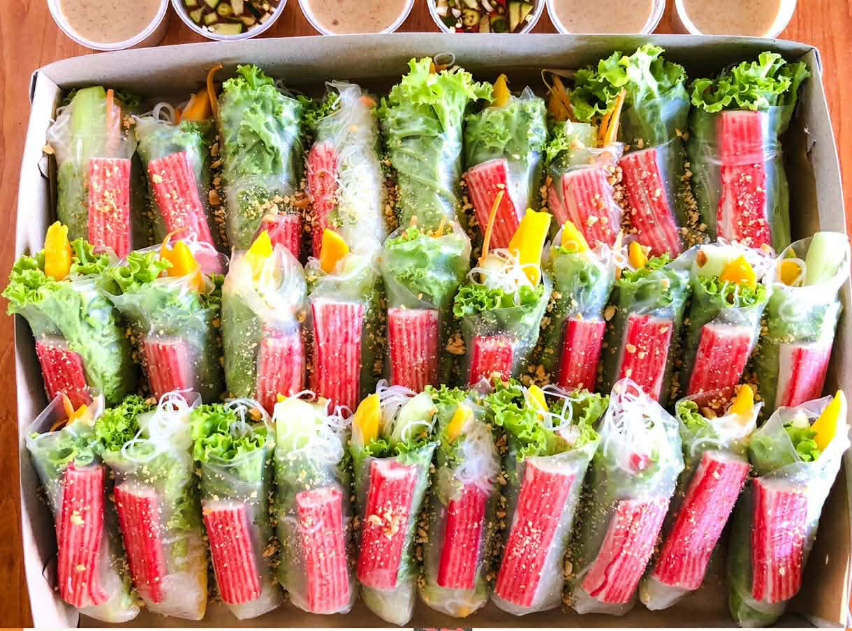 Kani Spring Rolls Medium